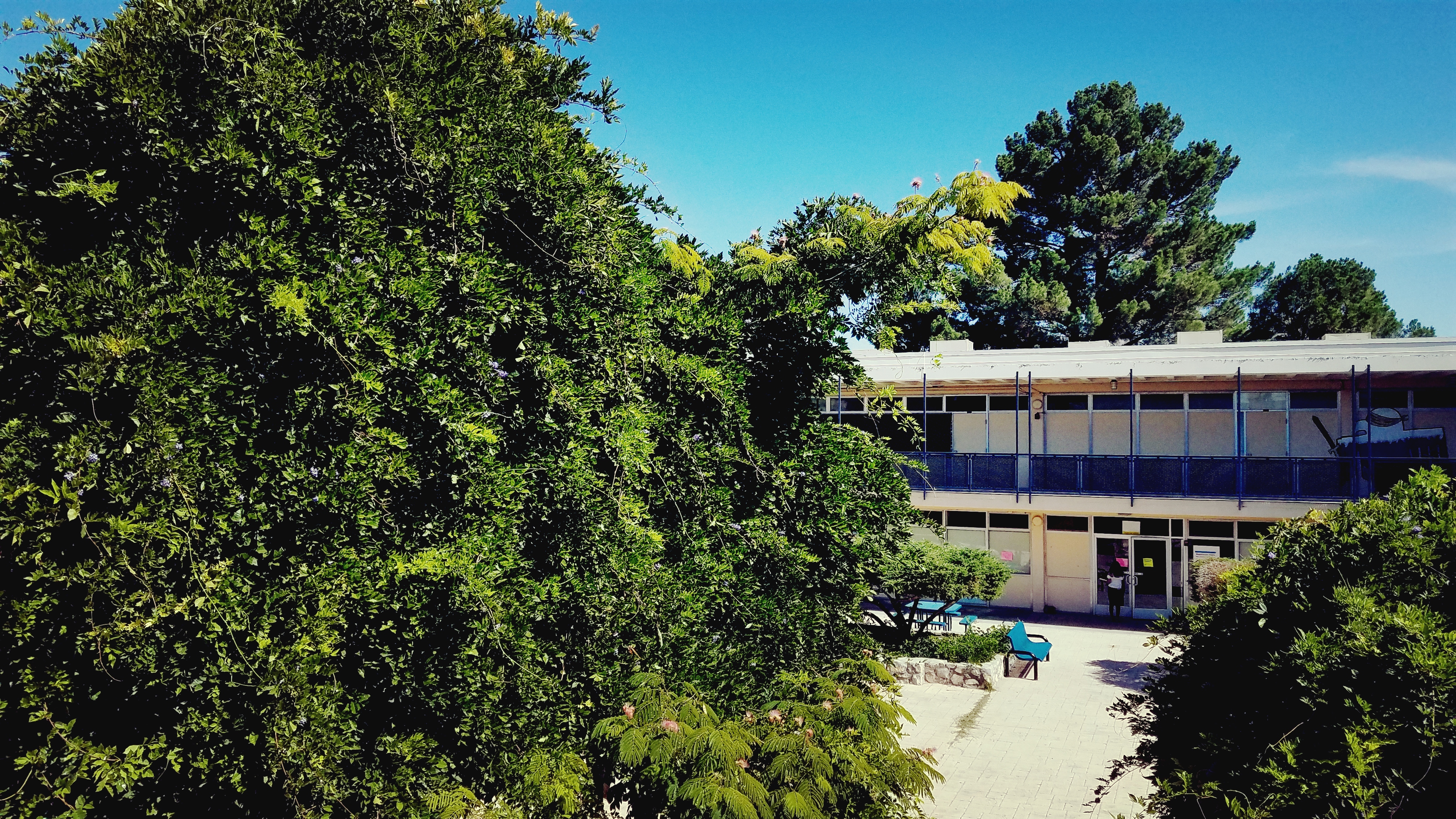 Photo of A Building inside of Coronado High School circa March 2017.